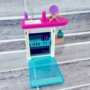 Barbie Dishwasher Set